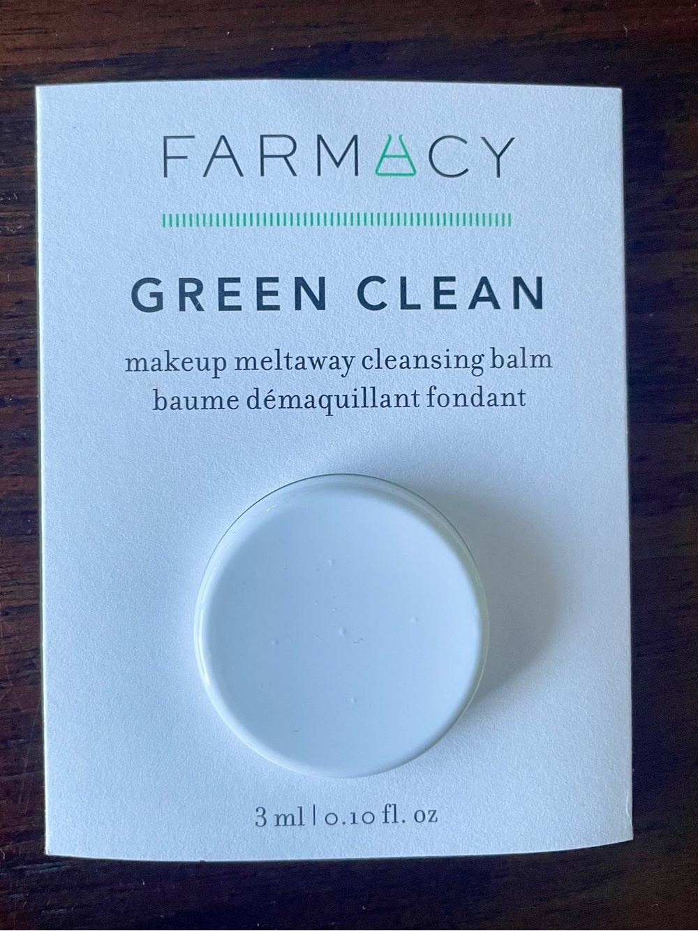 FREE w/PURCHASE: Farmacy Green Clean Cleansing Balm Sample